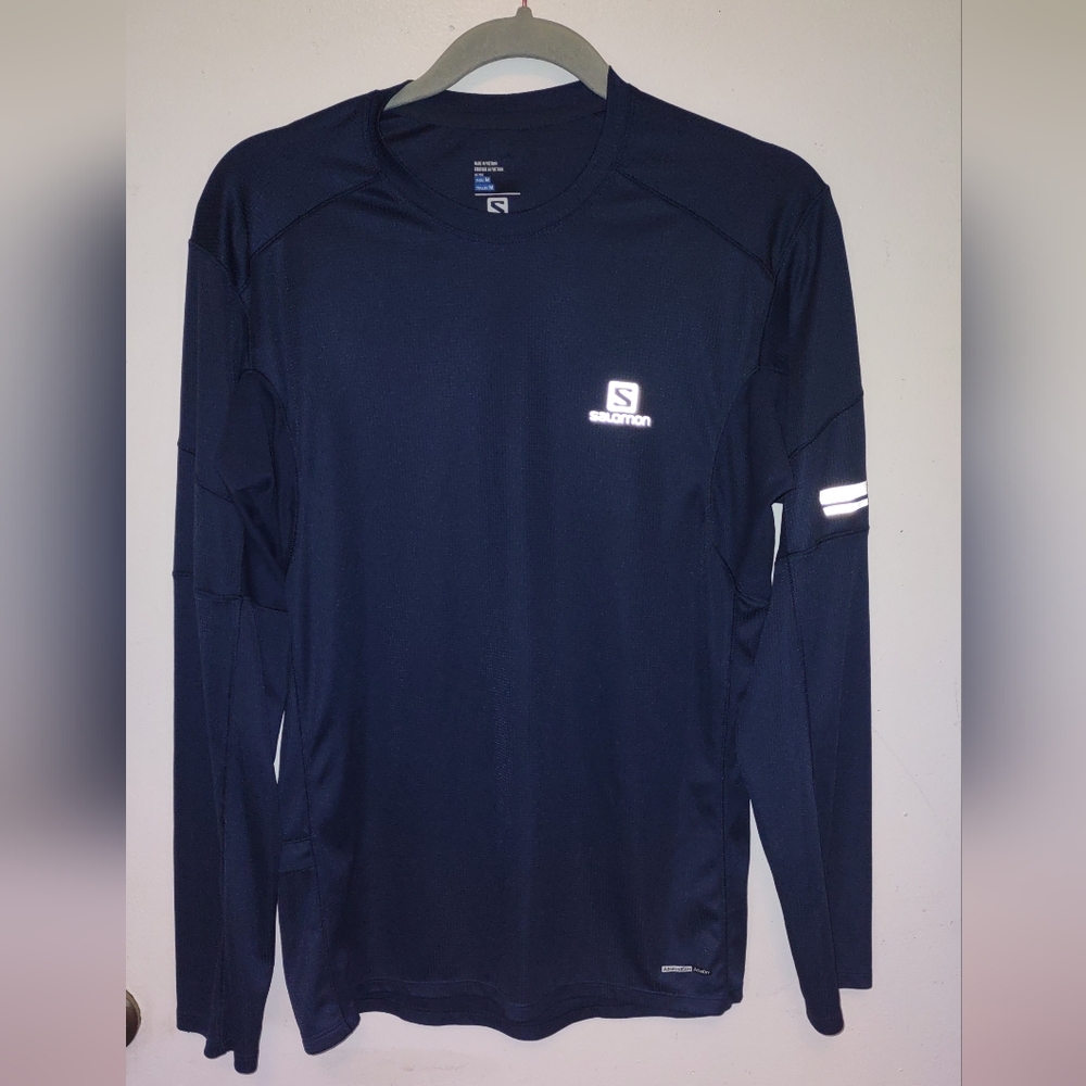 Salomon Men's Navy Blue Shirt